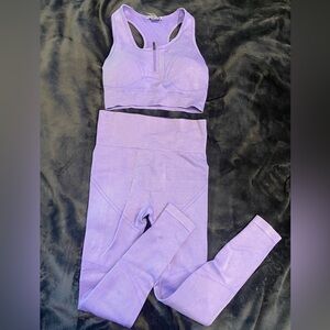 Fashion nova S top and leggings  set